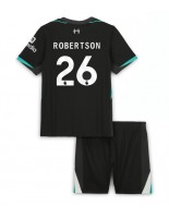 Liverpool Andrew Robertson #26 Venkovní dres pro děti 2024-25 Krátký Rukáv (+ trenýrky)